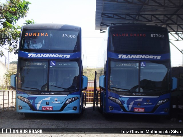 Transnorte - Transporte e Turismo Norte de Minas 87800 na cidade de Belo Horizonte, Minas Gerais, Brasil, por Luiz Otavio Matheus da Silva. Número da foto: #7138625.