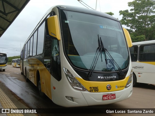 Empresa de Transporte São Judas Tadeu 3705 na cidade de Rio Branco, Acre, Brasil, por Gian Lucas  Santana Zardo. Número da foto: #7136947.