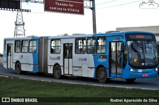 Santa Zita Transportes Coletivos 21058 na cidade de Vitória, Espírito Santo, Brasil, por Rudnei Aparecido da Silva. ID da foto: 7139154.