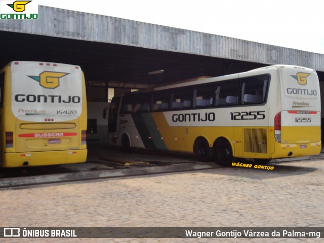 Empresa Gontijo de Transportes 12255 na cidade de Pirapora, Minas Gerais, Brasil, por Wagner Gontijo Várzea da Palma-mg. Número da foto: #7137595.