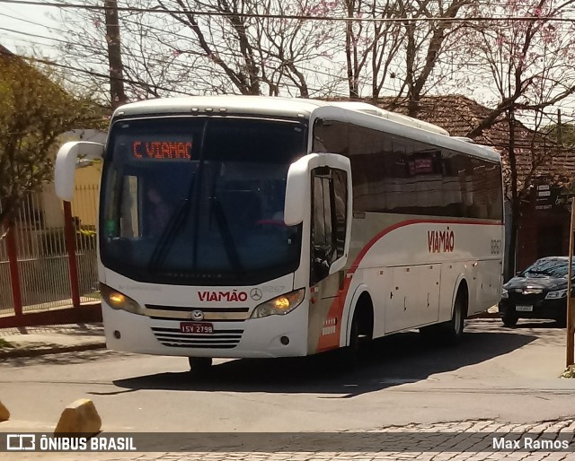 Empresa de Transporte Coletivo Viamão 8267 na cidade de Viamão, Rio Grande do Sul, Brasil, por Max Ramos. ID da foto: 7136933.