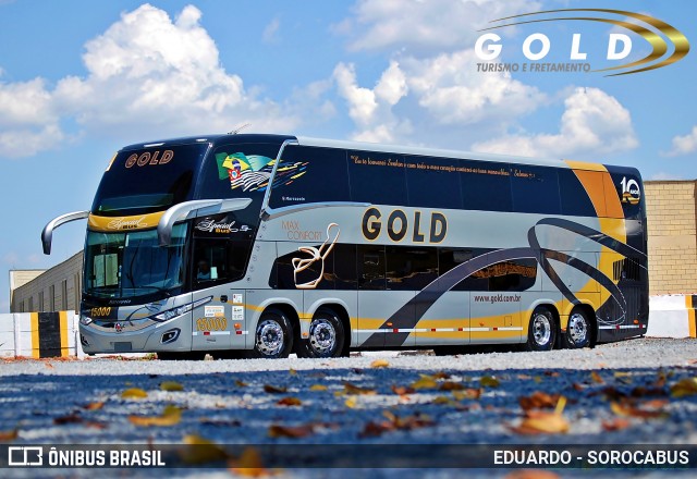 Gold Turismo e Fretamento 15000 na cidade de Sorocaba, São Paulo, Brasil, por EDUARDO - SOROCABUS. ID da foto: 7137772.