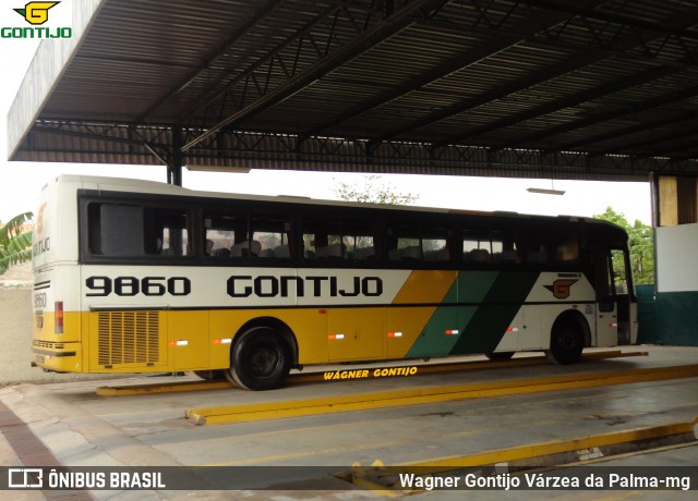 Empresa Gontijo de Transportes 9860 na cidade de Pirapora, Minas Gerais, Brasil, por Wagner Gontijo Várzea da Palma-mg. ID da foto: 7137651.