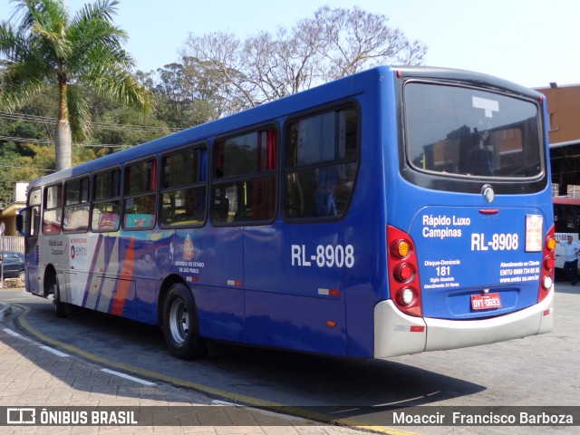 Rápido Campinas RL-8908 na cidade de São Roque, São Paulo, Brasil, por Moaccir  Francisco Barboza. ID da foto: 7136861.