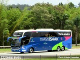 Trans Isaak Turismo 1713 na cidade de Araçariguama, São Paulo, Brasil, por Flavio Alberto Fernandes. ID da foto: :id.