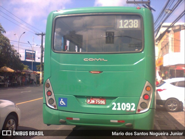 OT Trans - Ótima Salvador Transportes 21092 na cidade de Salvador, Bahia, Brasil, por Mario dos Santos Nogueira Junior. ID da foto: 7139800.