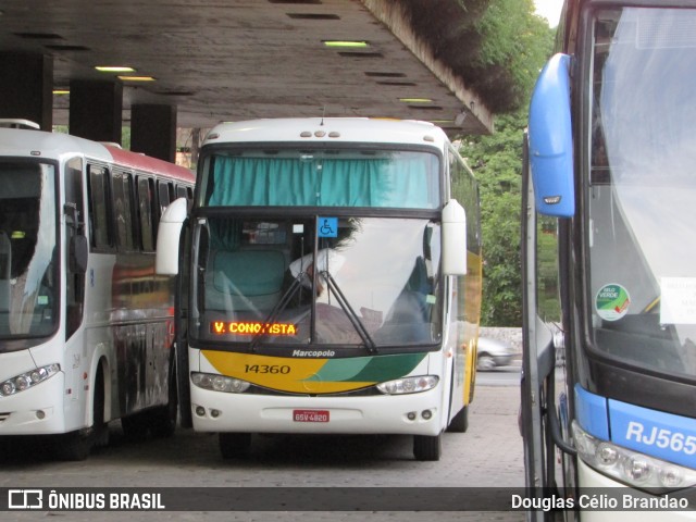 Empresa Gontijo de Transportes 14360 na cidade de Belo Horizonte, Minas Gerais, Brasil, por Douglas Célio Brandao. ID da foto: 7140487.