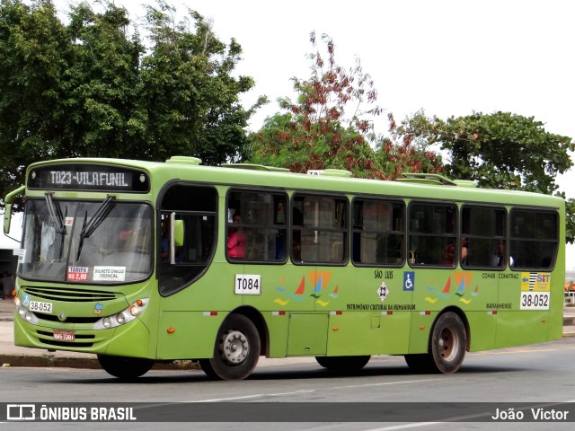 TCM - Transportes Coletivos Maranhense 38-052 na cidade de São Luís, Maranhão, Brasil, por João Victor. ID da foto: 7140910.