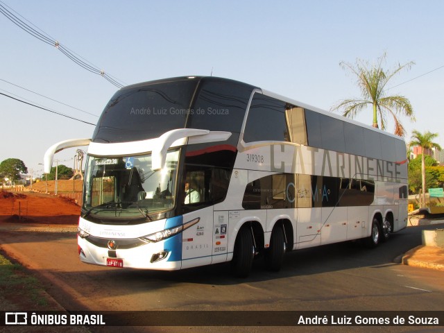 Auto Viação Catarinense 319308 na cidade de Londrina, Paraná, Brasil, por André Luiz Gomes de Souza. ID da foto: 7141233.