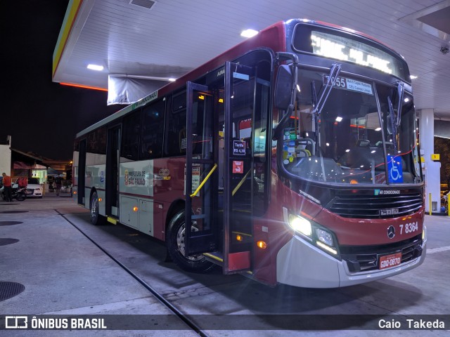 Transwolff Transportes e Turismo 7 8364 na cidade de São Paulo, São Paulo, Brasil, por Caio  Takeda. ID da foto: 7139657.