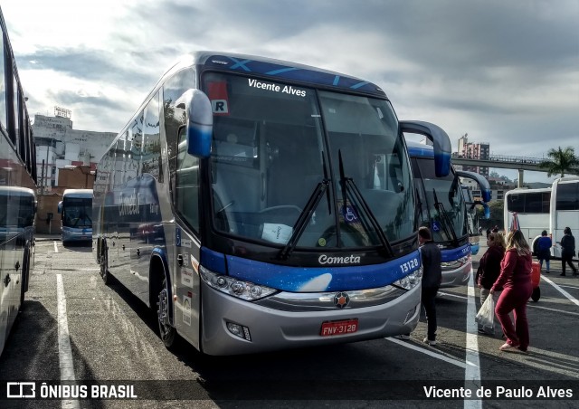 Viação Cometa 13128 na cidade de Aparecida, São Paulo, Brasil, por Vicente de Paulo Alves. ID da foto: 7141979.