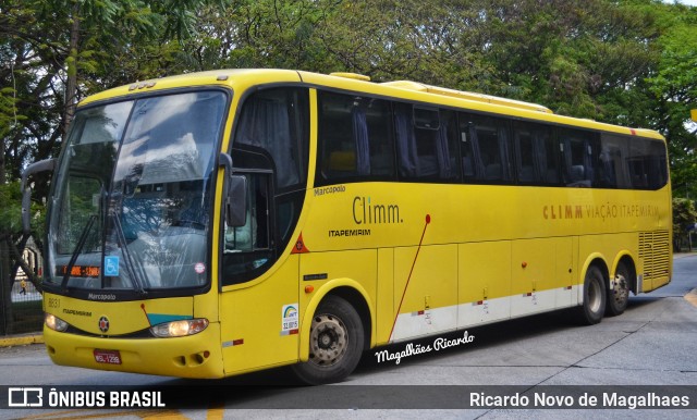 Viação Itapemirim 8831 na cidade de São Paulo, São Paulo, Brasil, por Ricardo Novo de Magalhaes. ID da foto: 7141008.