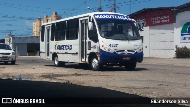 Empresa de Transportes Nossa Senhora da Conceição 4337 na cidade de Natal, Rio Grande do Norte, Brasil, por Elianderson Silva. Número da foto: #7139927.
