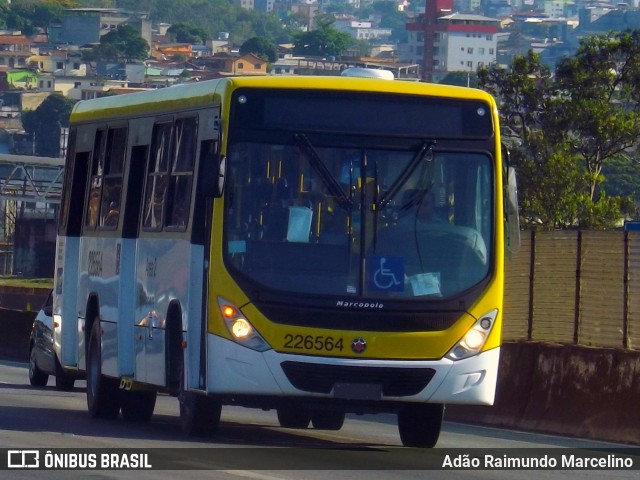 Viação Pioneira 226564 na cidade de Belo Horizonte, Minas Gerais, Brasil, por Adão Raimundo Marcelino. ID da foto: 7141851.