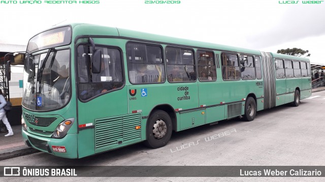 Auto Viação Redentor HB605 na cidade de Curitiba, Paraná, Brasil, por Lucas Weber Calizario. ID da foto: 7139860.