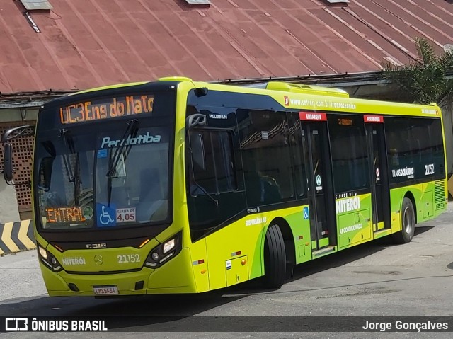 Viação Pendotiba 2.1.152 na cidade de Niterói, Rio de Janeiro, Brasil, por Jorge Gonçalves. ID da foto: 7139428.