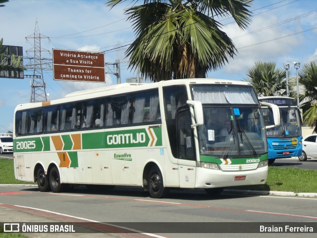 Empresa Gontijo de Transportes 20025 na cidade de Vitória, Espírito Santo, Brasil, por Braian Ferreira. ID da foto: 7141918.