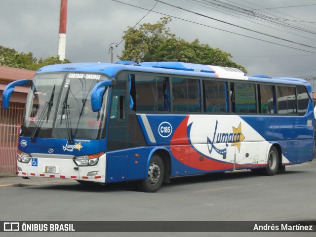 Lumaca C-185 na cidade de Cartago, Cartago, Costa Rica, por Andrés Martínez Rodríguez. ID da foto: 7141569.