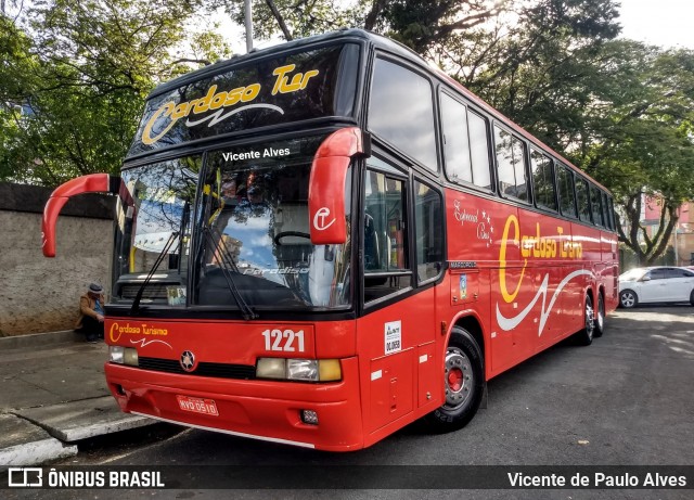 Cardoso Turismo 1221 na cidade de Aparecida, São Paulo, Brasil, por Vicente de Paulo Alves. Número da foto: #7141811.