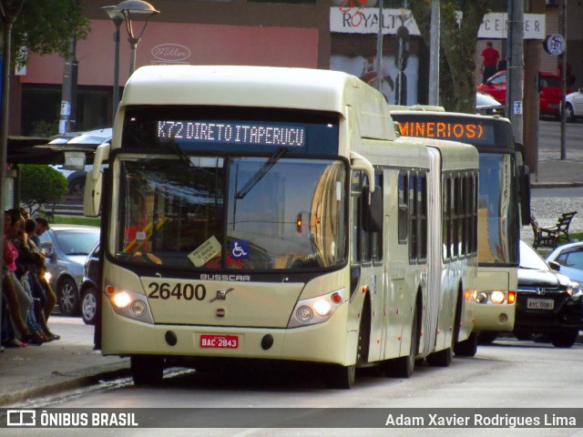 Viação do Sul 26400 na cidade de Curitiba, Paraná, Brasil, por Adam Xavier Rodrigues Lima. ID da foto: 7140595.