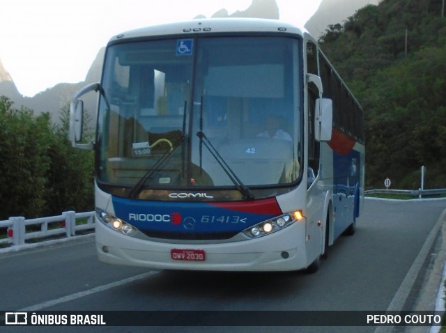 Viação Rio Doce 61413 na cidade de Teresópolis, Rio de Janeiro, Brasil, por PEDRO COUTO. Número da foto: #7140201.