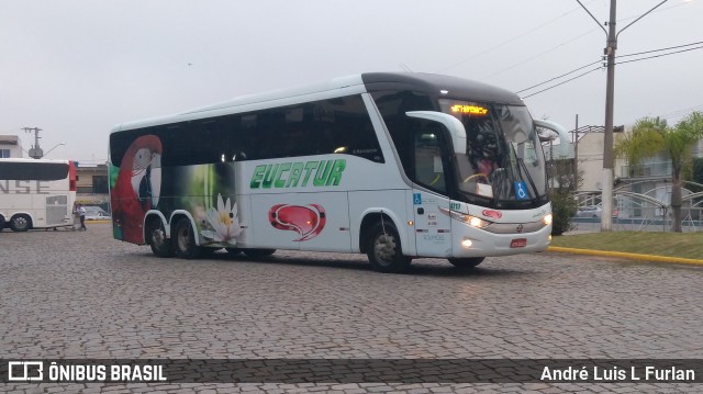 Eucatur - Empresa União Cascavel de Transportes e Turismo 4717 na cidade de Balneário Camboriú, Santa Catarina, Brasil, por André Luis L Furlan. ID da foto: 7140742.