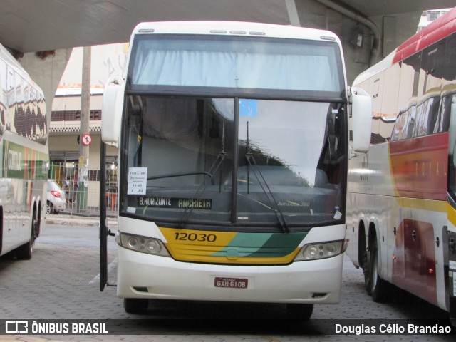 Empresa Gontijo de Transportes 12030 na cidade de Belo Horizonte, Minas Gerais, Brasil, por Douglas Célio Brandao. ID da foto: 7140664.