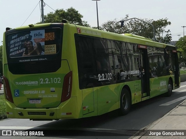 Santo Antônio Transportes Niterói 2.2.102 na cidade de Niterói, Rio de Janeiro, Brasil, por Jorge Gonçalves. Número da foto: #7142585.