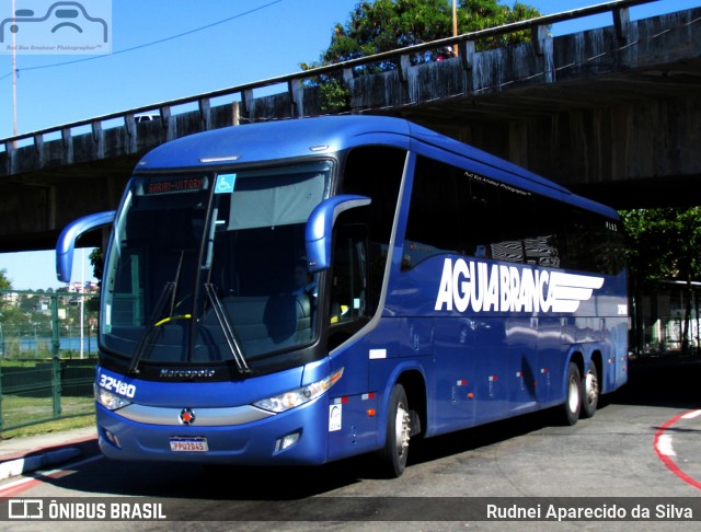 Viação Águia Branca 32480 na cidade de Vitória, Espírito Santo, Brasil, por Rudnei Aparecido da Silva. Número da foto: #7145261.