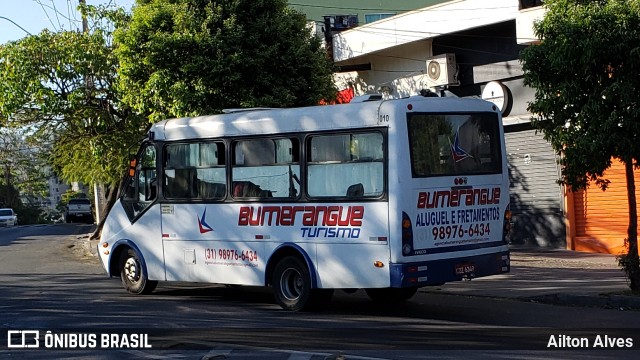 Bumerangue Turismo 010 na cidade de Belo Horizonte, Minas Gerais, Brasil, por Ailton Alves. ID da foto: 7144217.