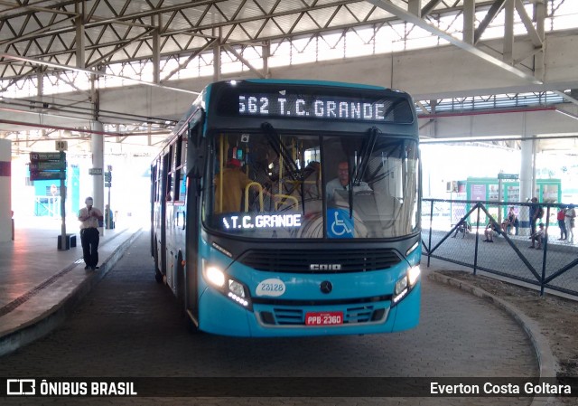 Viação Grande Vitória 23128 na cidade de Vila Velha, Espírito Santo, Brasil, por Everton Costa Goltara. ID da foto: 7143146.