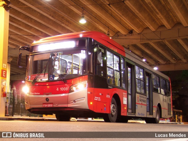 Himalaia Transportes > Ambiental Transportes Urbanos 4 1008 na cidade de São Paulo, São Paulo, Brasil, por Lucas Mendes. ID da foto: 7144798.
