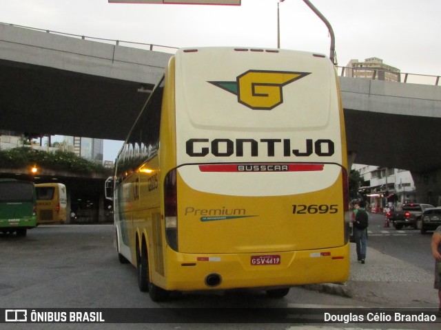 Empresa Gontijo de Transportes 12695 na cidade de Belo Horizonte, Minas Gerais, Brasil, por Douglas Célio Brandao. Número da foto: #7145209.