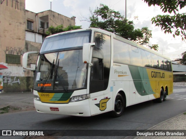 Empresa Gontijo de Transportes 12695 na cidade de Belo Horizonte, Minas Gerais, Brasil, por Douglas Célio Brandao. ID da foto: 7145195.