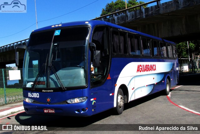 Viação Águia Branca 18080 na cidade de Vitória, Espírito Santo, Brasil, por Rudnei Aparecido da Silva. ID da foto: 7145233.