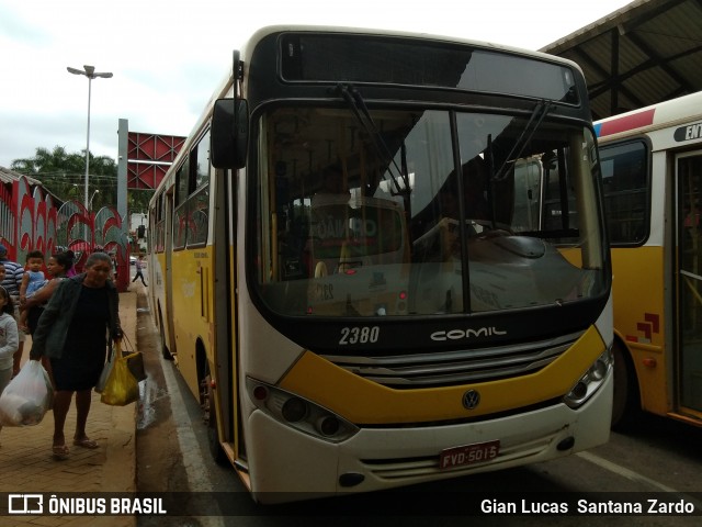 Auto Viação Floresta 2380 na cidade de Rio Branco, Acre, Brasil, por Gian Lucas  Santana Zardo. ID da foto: 7143748.