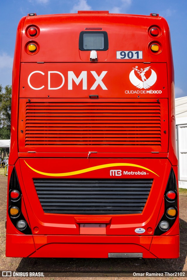 SBR - Sky Bus Reforma 901 na cidade de Gustavo A. Madero, Ciudad de México, México, por Omar Ramírez Thor2102. ID da foto: 7142771.