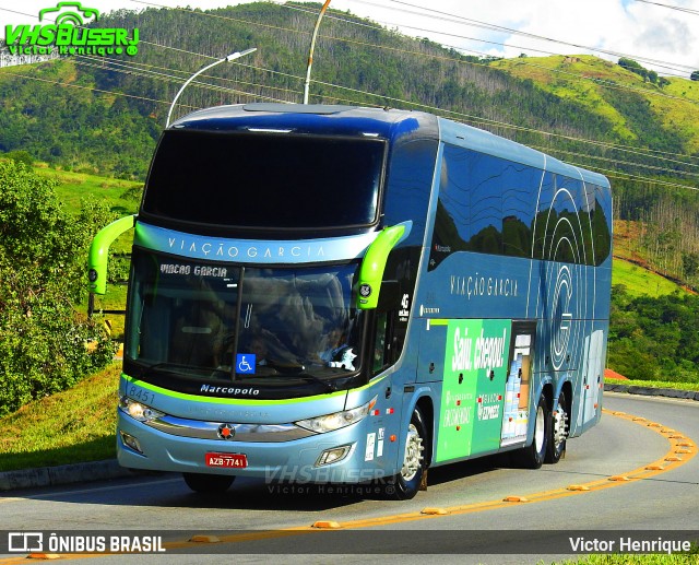 Viação Garcia 8451 na cidade de Aparecida, São Paulo, Brasil, por Victor Henrique. Número da foto: #7145369.