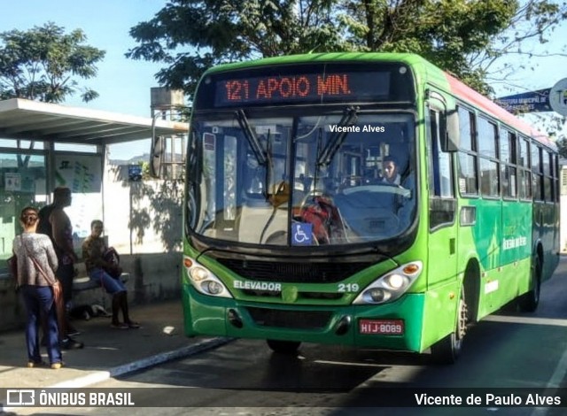 Saritur - Santa Rita Transporte Urbano e Rodoviário 219 na cidade de Ribeirão das Neves, Minas Gerais, Brasil, por Vicente de Paulo Alves. ID da foto: 7144456.