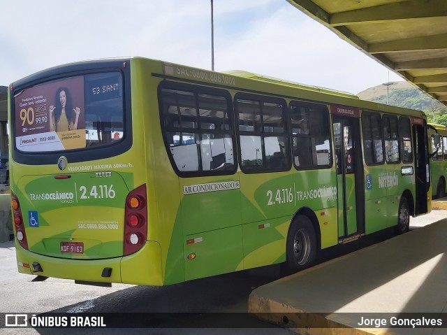 Viação Fortaleza 2.4.116 na cidade de Niterói, Rio de Janeiro, Brasil, por Jorge Gonçalves. Número da foto: #7144245.