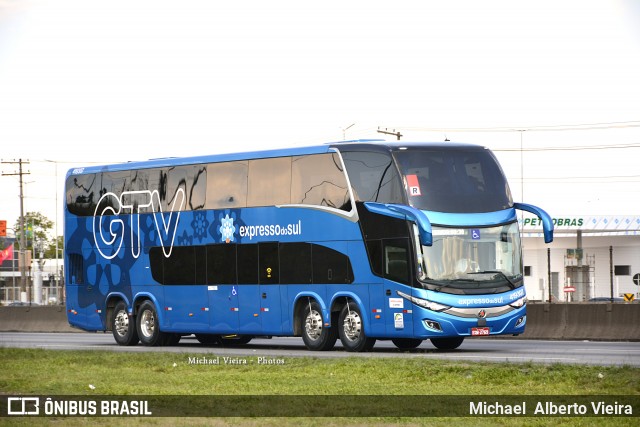 Expresso do Sul 419307 na cidade de Guarulhos, São Paulo, Brasil, por Michael  Alberto Vieira. Número da foto: #7143630.