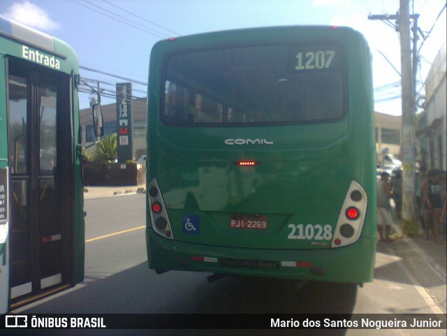 OT Trans - Ótima Salvador Transportes 21028 na cidade de Salvador, Bahia, Brasil, por Mario dos Santos Nogueira Junior. Número da foto: #7142923.