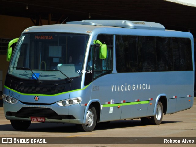 Viação Garcia 6213 na cidade de Maringá, Paraná, Brasil, por Robson Alves. Número da foto: #7145589.
