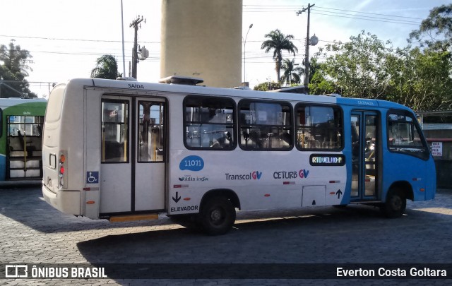 Metropolitana Transportes e Serviços 11071 na cidade de Vila Velha, Espírito Santo, Brasil, por Everton Costa Goltara. Número da foto: #7143151.