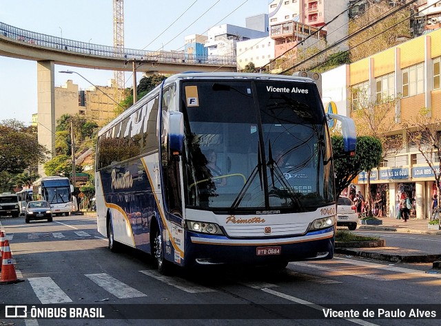 Primotur Transportes e Turismo 10400 na cidade de Aparecida, São Paulo, Brasil, por Vicente de Paulo Alves. ID da foto: 7145152.