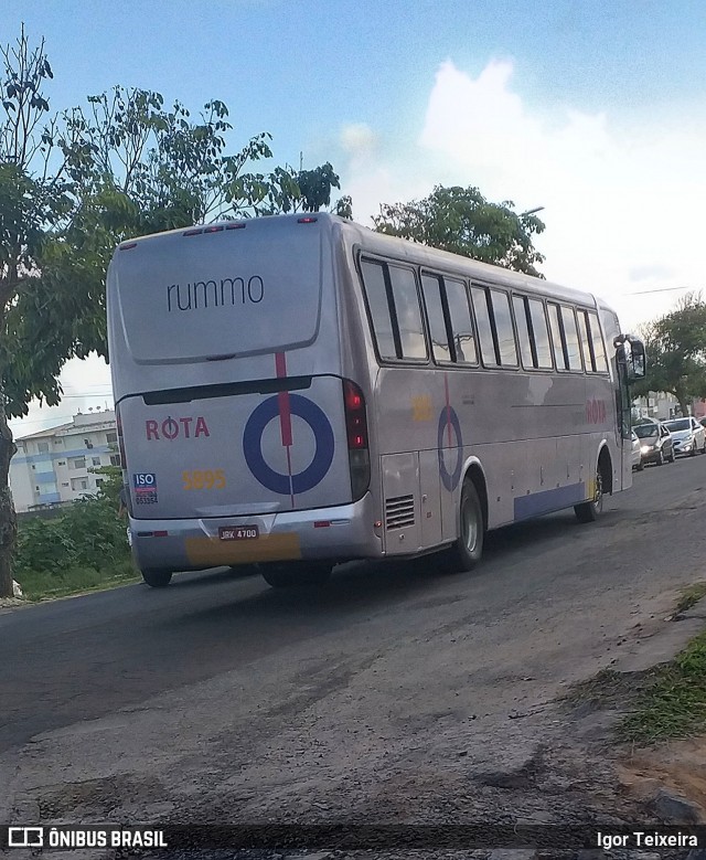 Rota Transportes Rodoviários 5895 na cidade de Ilhéus, Bahia, Brasil, por Igor Teixeira. ID da foto: 7143228.