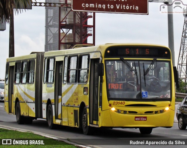 Viação Grande Vitória 23140 na cidade de Vitória, Espírito Santo, Brasil, por Rudnei Aparecido da Silva. Número da foto: #7147845.