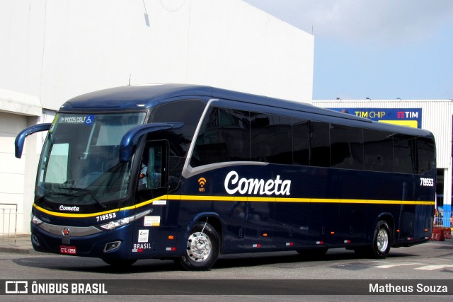 Viação Cometa 719553 na cidade de Rio de Janeiro, Rio de Janeiro, Brasil, por Matheus Souza. Número da foto: #7148016.