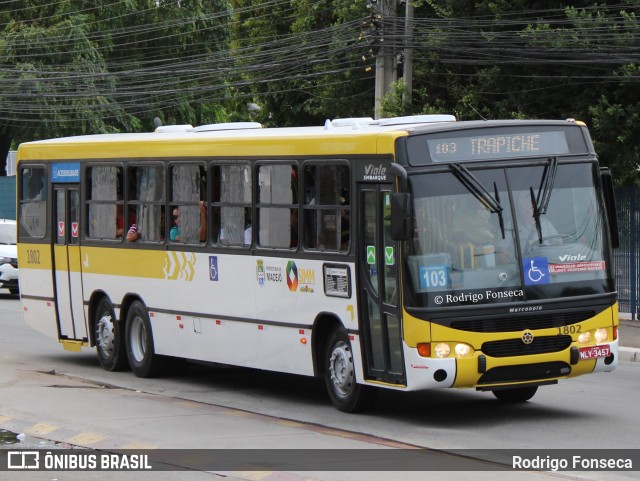 Viação Cidade de Maceió 1802 na cidade de Maceió, Alagoas, Brasil, por Rodrigo Fonseca. Número da foto: #7146448.