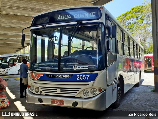 Viação Teresópolis 2057 na cidade de Teresópolis, Rio de Janeiro, Brasil, por Zé Ricardo Reis. ID da foto: 7147123.